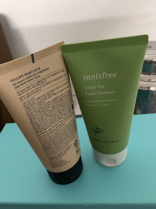 悦诗风吟火山泥洁面绿茶保湿洁面150ml