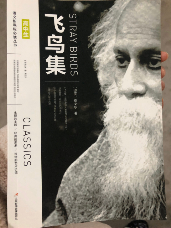泰戈尔 飞鸟集一本  高中生语文必读丛书