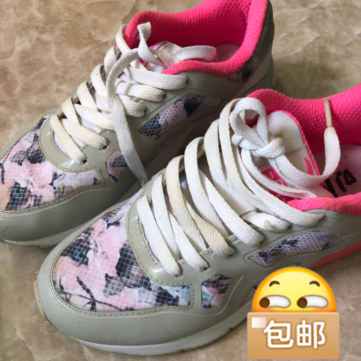 安踏女鞋运动鞋 几乎全新 36码 尺码见图九