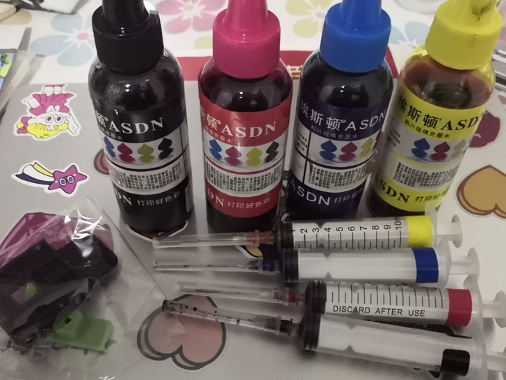 打印机不能用了,出刚买的打印机墨水