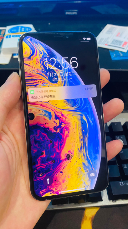 iphonexs 256G纯无锁小花靓机9...