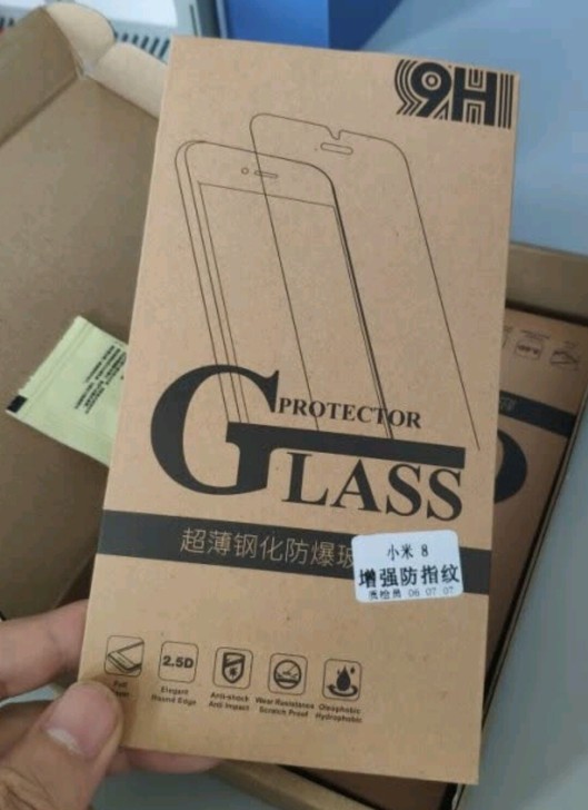 小米8 钢化膜 2片装 包邮 小米8se