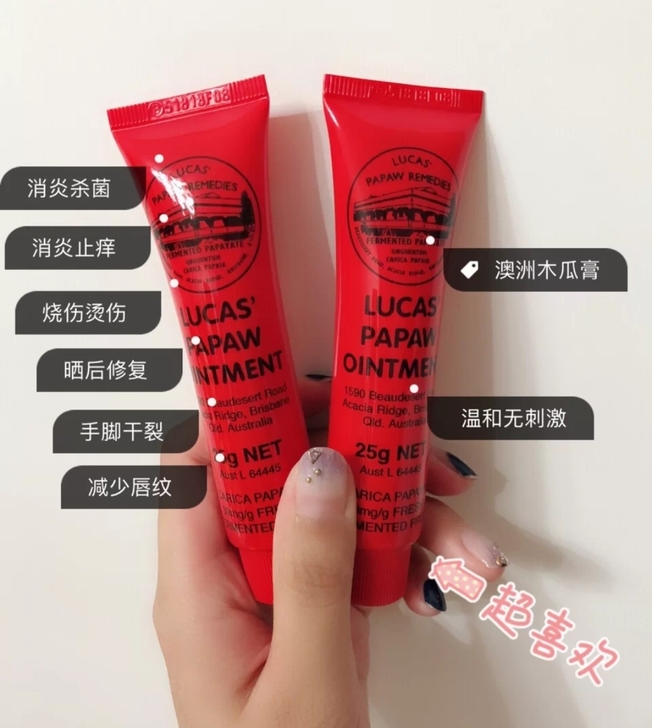 木瓜膏 澳洲木瓜膏 Lucas Papaw...