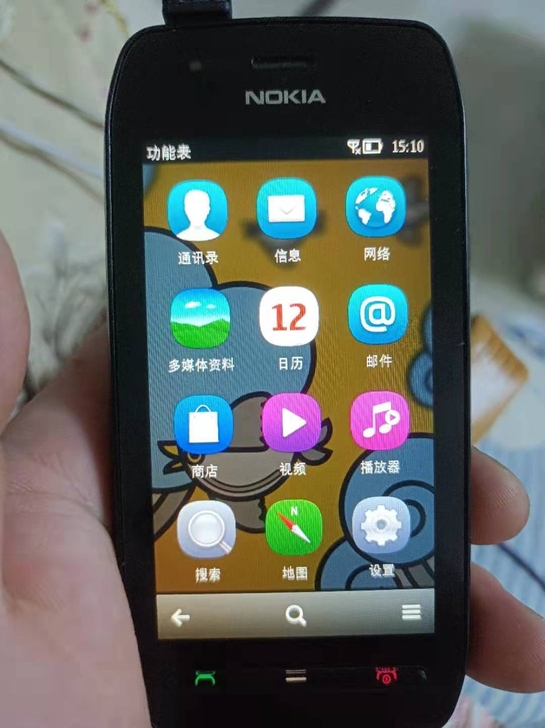 诺基亚603手机，功能齐全，可下栽，八九成...