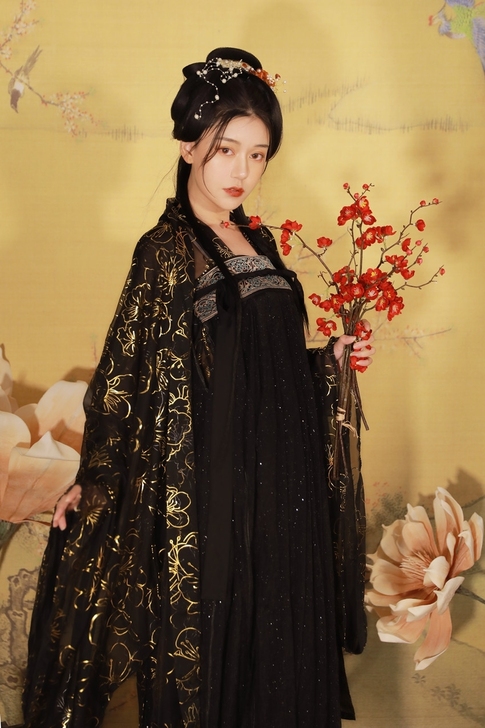 【醉美人】汉韵阁芙蓉汉服女大袖衫日常清新淡雅