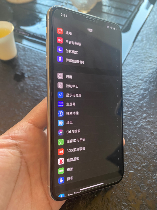 国行iphone xsmax 256g 白...