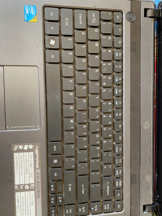 acer宏基笔记本电脑 i3-380m 3...