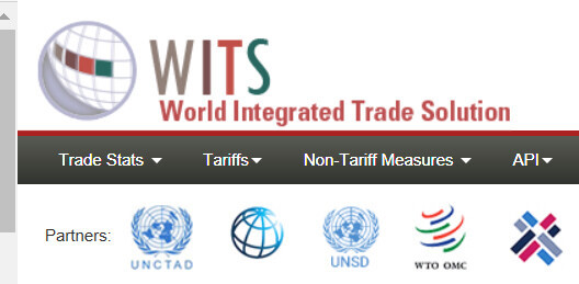 Uncomtrade数据WITS数据