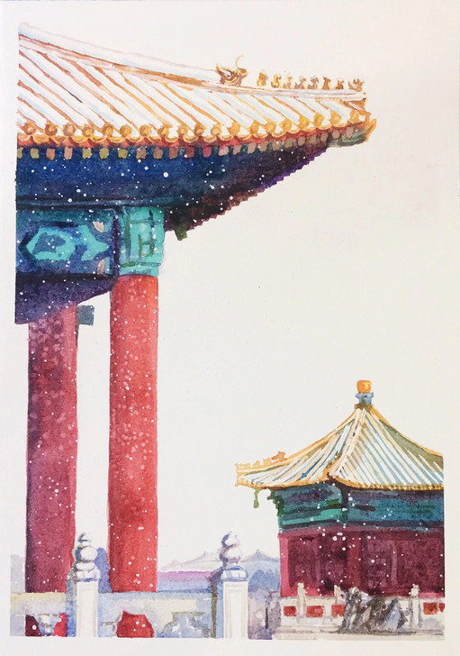 水彩画出售！水彩画！  水彩画作品出售 装...