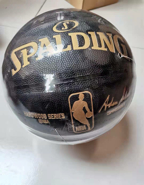 二手篮球斯伯丁606湖人队篮球