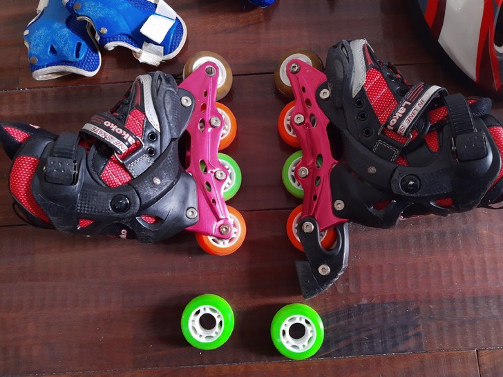 溜冰鞋儿童全套装尺码看图5