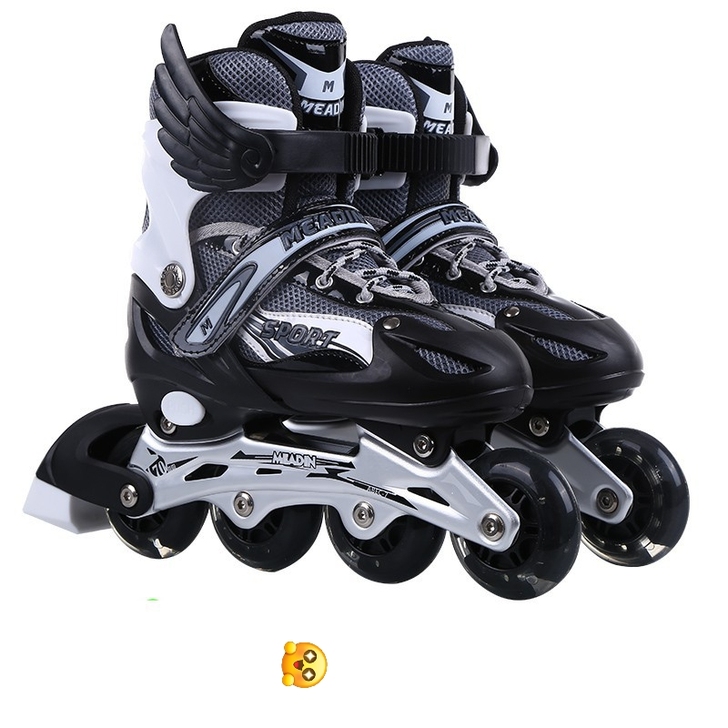溜冰鞋轮滑鞋成人儿童闪光直排轮孩子玩具成人...