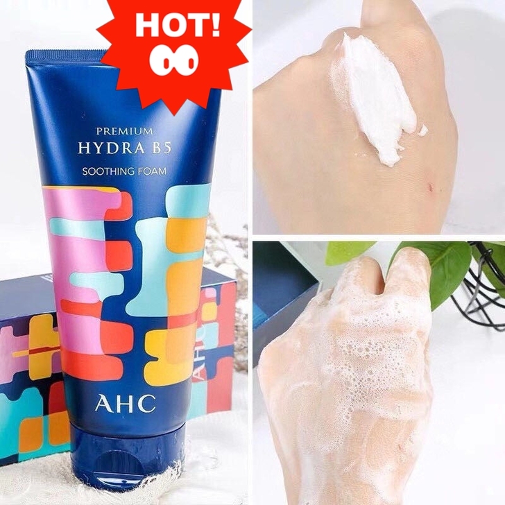 全新未拆封 韩国ahc玻尿酸洗面奶控油祛痘...