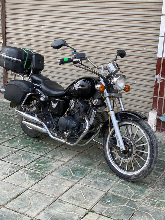 大地鹰王全球鹰150双缸油冷摩托车街车太子...