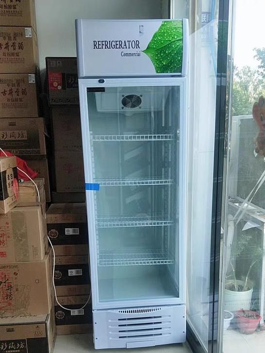 冰柜商用冰箱冷藏单开门直冷风冷，9成新！制...