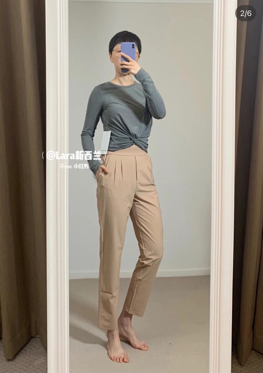 全新 4、6码 女士休闲商务长裤