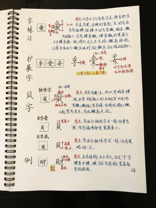 最好用的硬笔书法教程