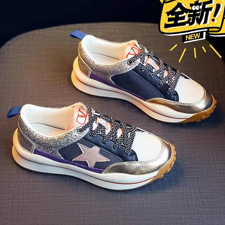 老爹鞋女ins潮2021年夏季新款厚底百搭...