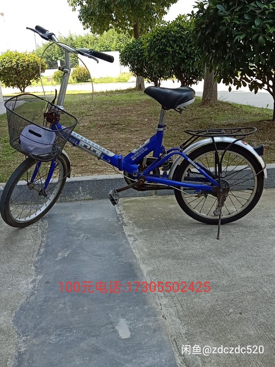凤凰折叠后备箱代步自行车