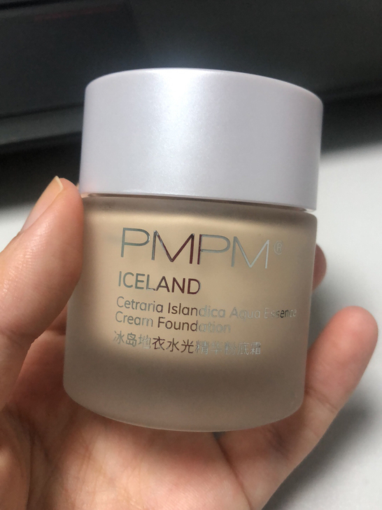捡漏】pmpm极地粉底霜，拍摄使用，轻微使...