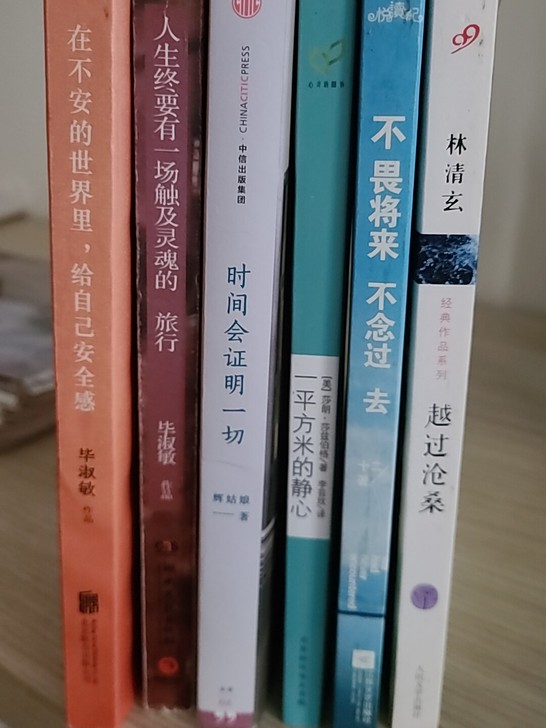 心灵鸡汤类图书 毕淑敏作品 林清玄作品等6本
