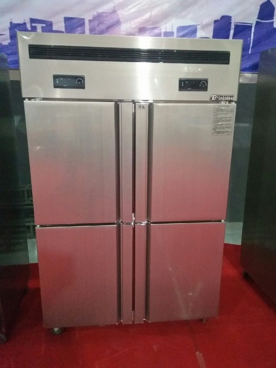 商用冰箱四门冰柜立式冷柜冷藏冷冻双温保鲜柜...