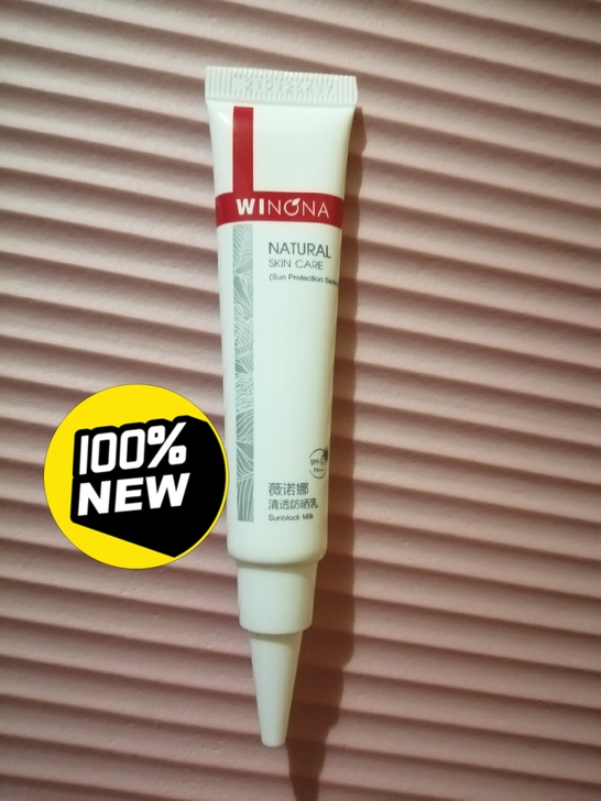闲置全新薇诺娜清透防晒乳15g，敏肌最爱，...