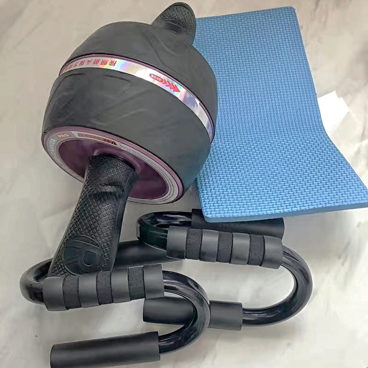 亏本清健腹轮健身轮自动回弹腹肌轮男女士收腹...