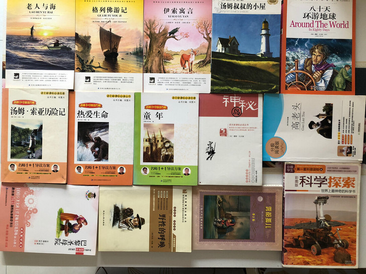 青少年课外读物,儿童书籍,16本打包出售