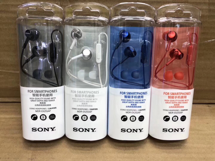 Sony/索尼耳机MDR-EX255AP原...