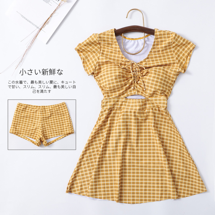 甜小姐泳衣 连体泳衣