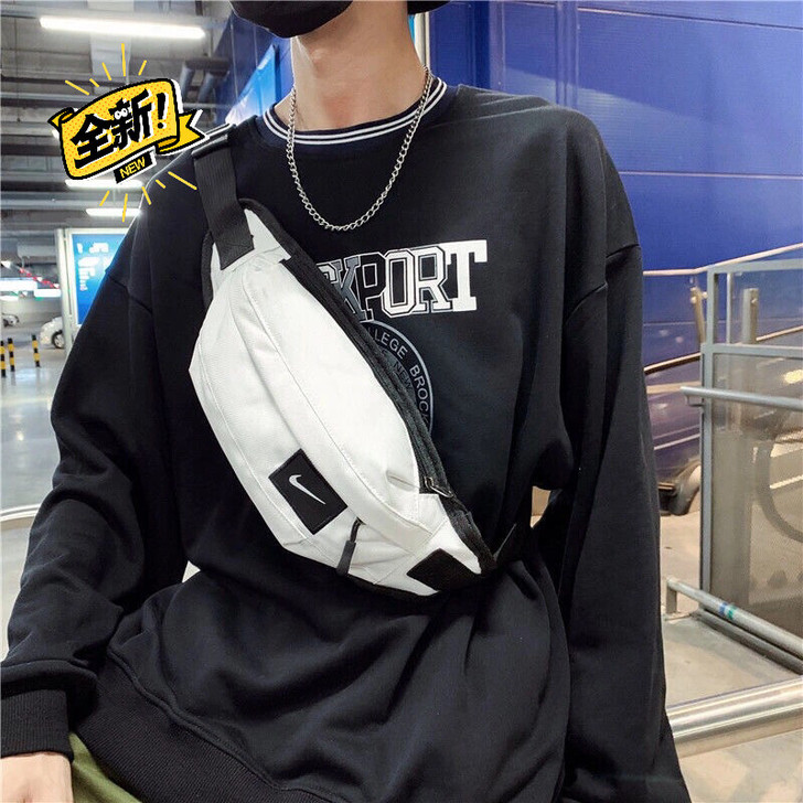 包邮！新款耐克NIKE胸包百搭斜挎包男潮牌...