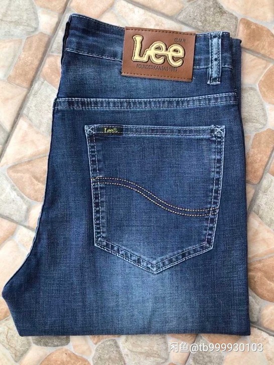 Lee牛仔裤男春秋款，香港专柜428，全新...