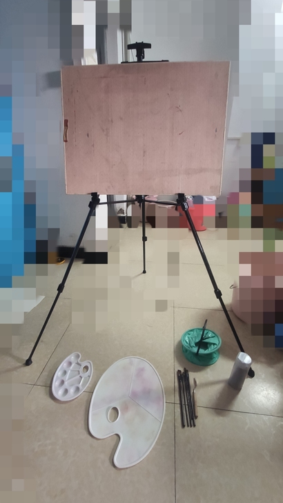 转手原因 ：以前在画材店买的，马上要离校实...
