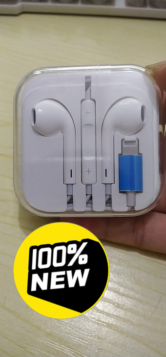 全新苹果有线耳机适用iPhone7/7pl...