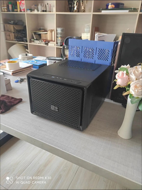 全新电脑机箱台式机 itx迷你小机箱HTP...