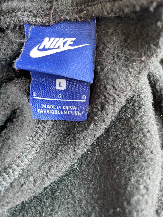 耐克加绒直筒裤