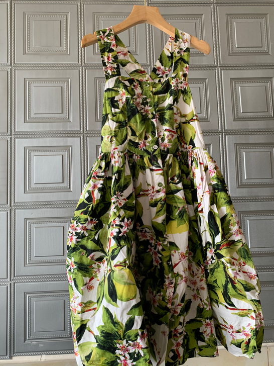 度假风裙子，绿野仙踪，油画感，非常出片，适...