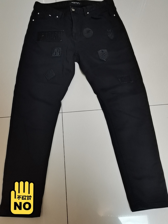 NINE WAY HOMME牛仔裤男休闲裤子