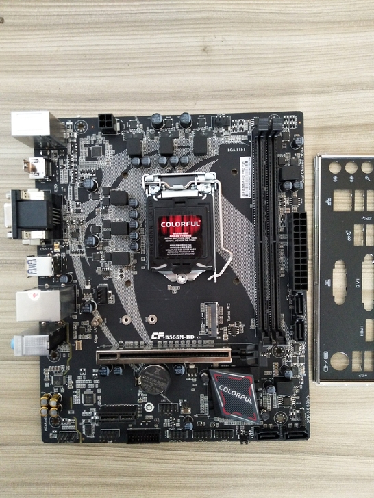电脑主板 七彩虹b365m hd 无任何问...