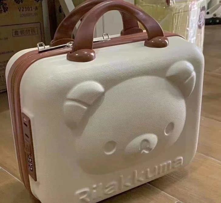 14寸手提行李箱 带密码