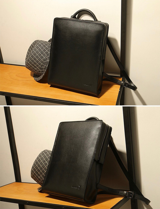 Play boy皮质双肩包 设计感非常强 ...