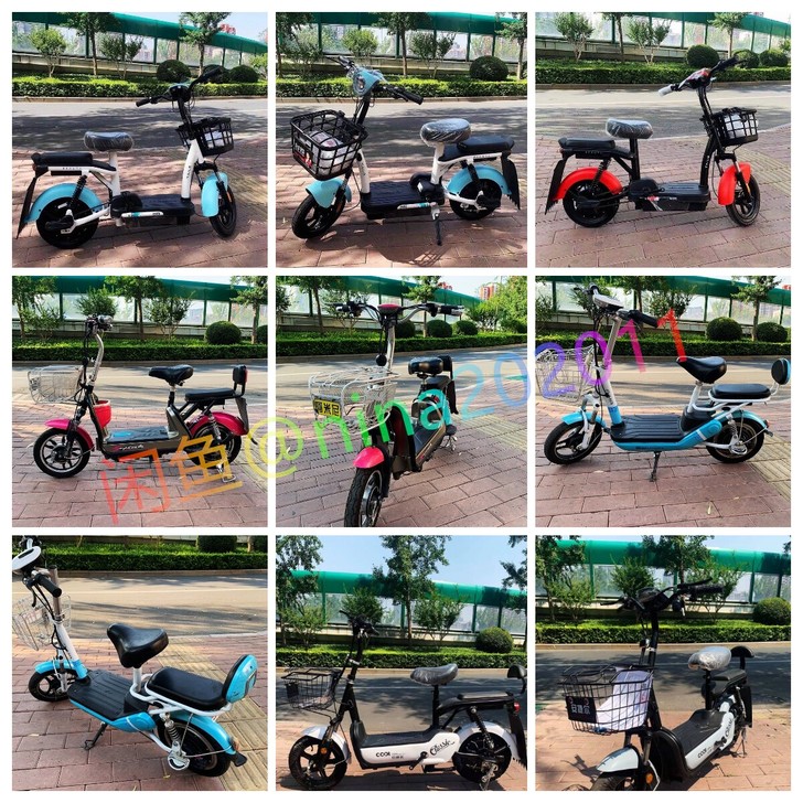 台铃雅迪代步车电动车小型全新爱玛锂电池电瓶...