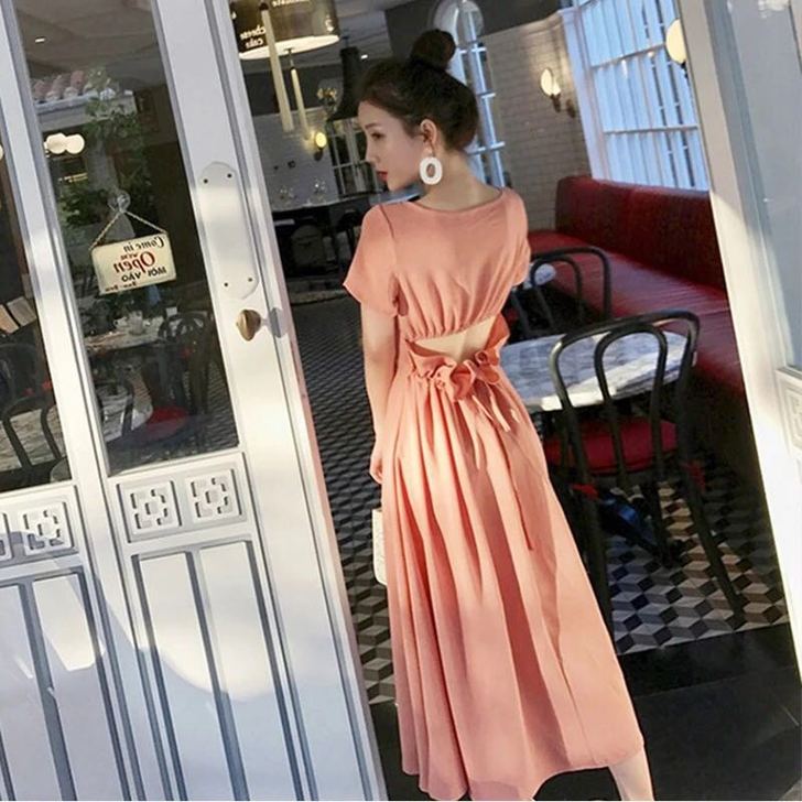 2021年流行厌世丧系裙子仙女超仙森系过膝...