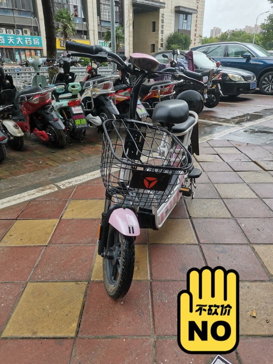 雅迪电动车，九成新，850秒杀，不议价