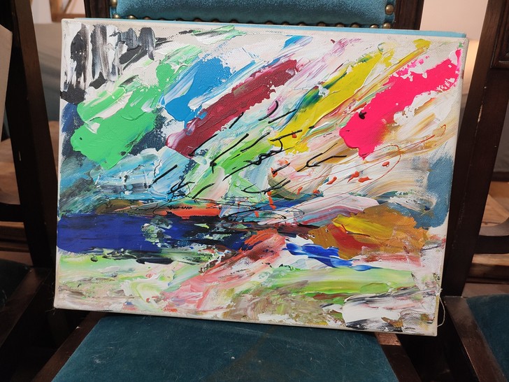 油画作品，儿童房。客厅。书房。都可以摆设。...