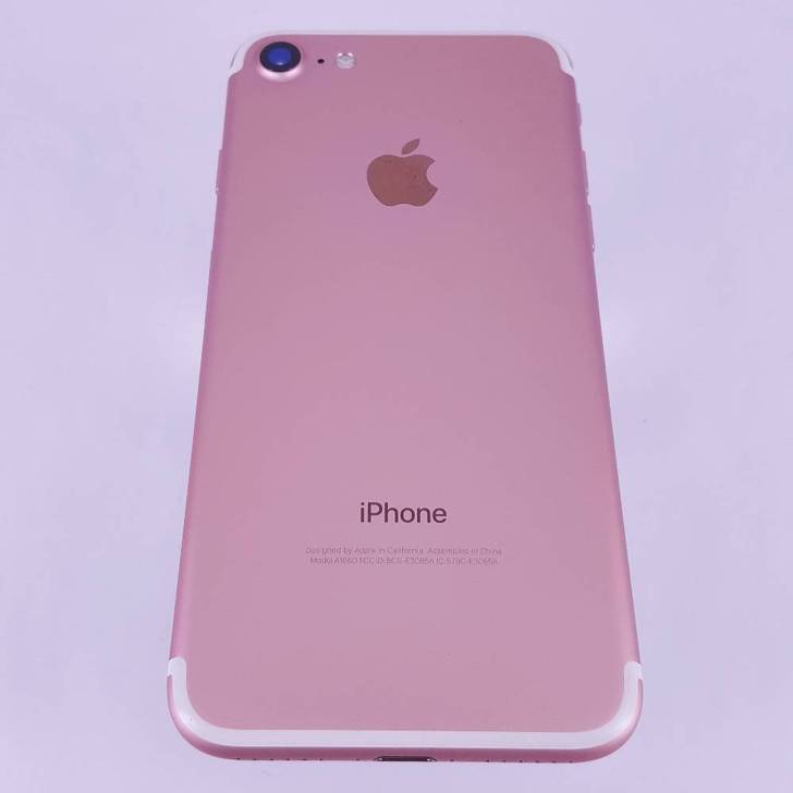 95新iPhone 7 玫瑰金色 128G...