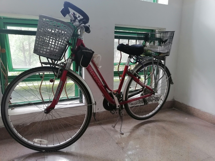 9.5层新的捷安特28寸18速，碟把自行车。