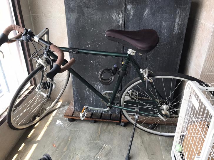 九成新自行车