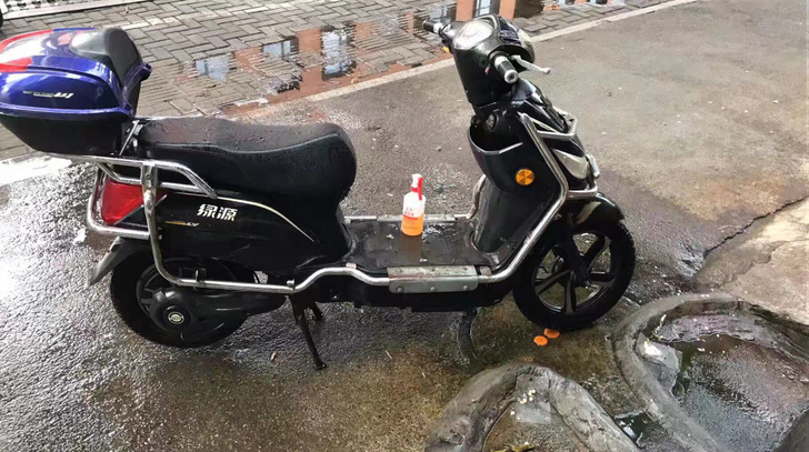 达标绿源二手电动车 挥泪转让 5个大电池 ...